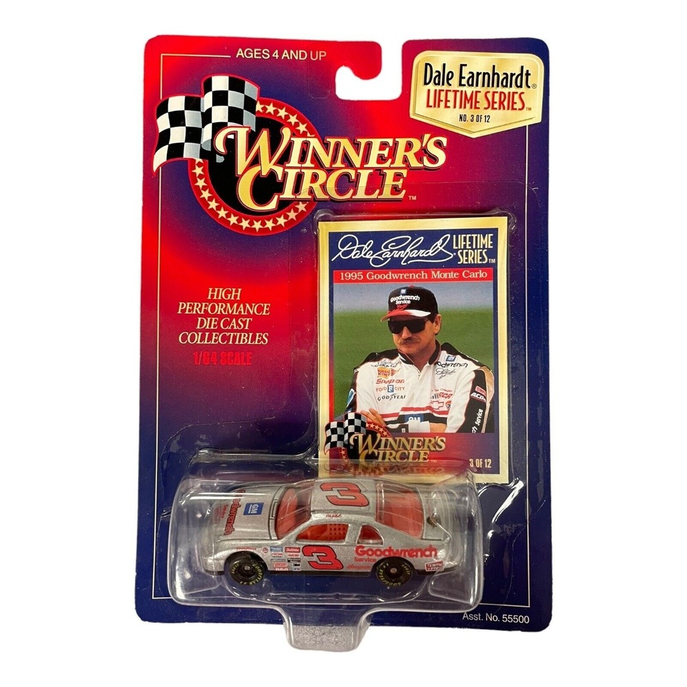 Dale Earnhardt Lifetime‎ Series Goodwrench Silver 1997 Winners Circle 1/64